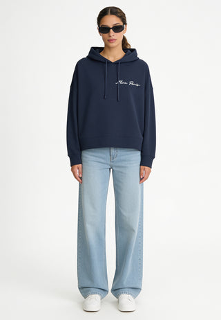 Hoodie Boxy "Roses"