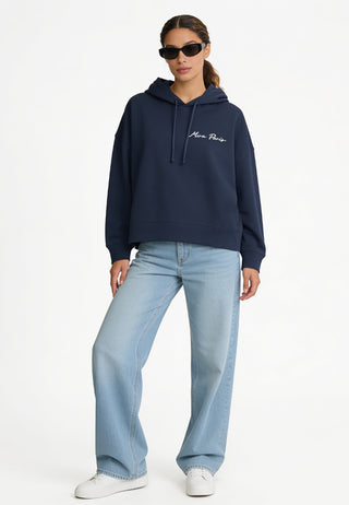 Hoodie Boxy "Roses"