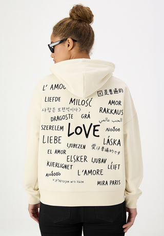 Hoodie Boxy "Universal Love"