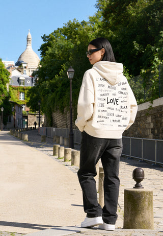 Hoodie Boxy "Universal Love"