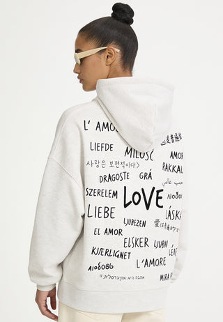 Hoodie Boxy "Universal Love"
