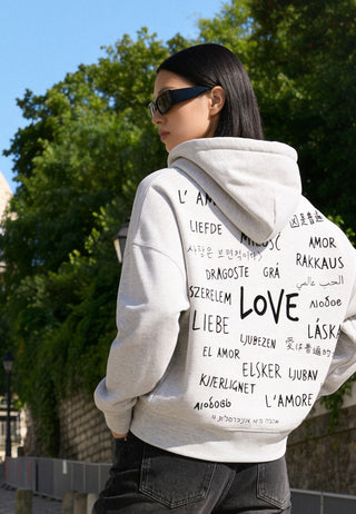 Hoodie Boxy "Universal Love"