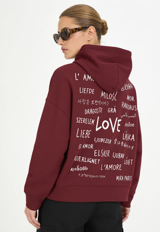 Hoodie Boxy "Universal Love"