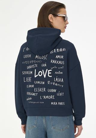Hoodie Boxy "Universal Love"