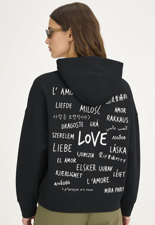 Hoodie Boxy "Universal Love"