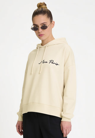 Hoodie Boxy Brodé "Amour"