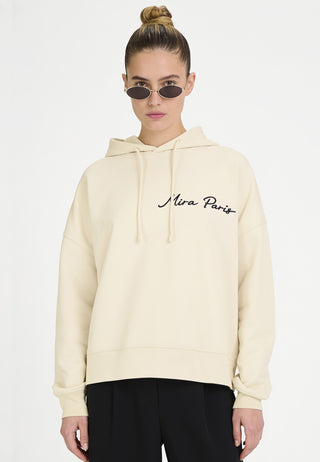 Hoodie Boxy Brodé "Amour"