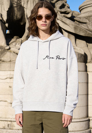Hoodie Boxy Brodé "Amour"