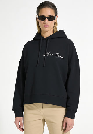Hoodie Boxy Brodé "Amour"