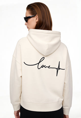 Hoodie Boxy Brodé "Frequency"