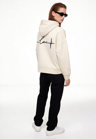 Hoodie Boxy Brodé "Frequency"