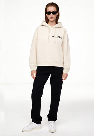Hoodie Boxy Brodé "Frequency"