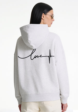 Hoodie Boxy Brodé "Frequency"