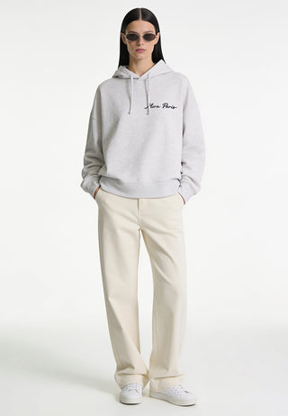 Hoodie Boxy Brodé "Frequency"