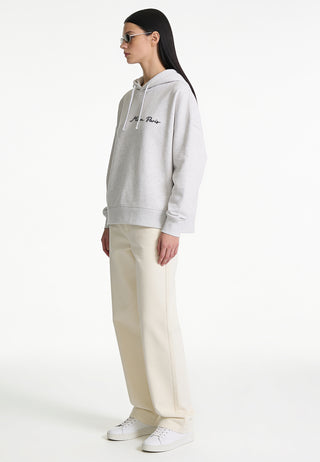 Hoodie Boxy Brodé "Frequency"