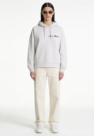 Hoodie Boxy Brodé "Frequency"
