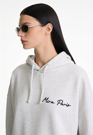 Hoodie Boxy Brodé "Frequency"