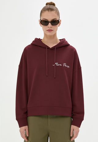Hoodie Boxy Brodé "Frequency"