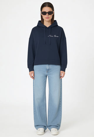Hoodie Boxy Brodé "Frequency"