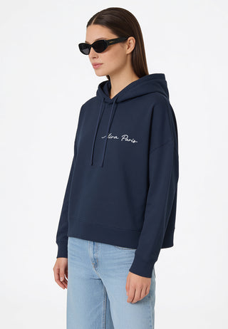 Hoodie Boxy Brodé "Frequency"