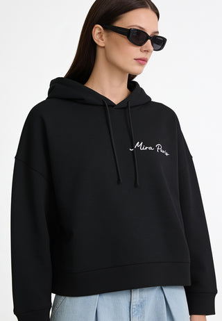 Hoodie Boxy Brodé "Frequency"