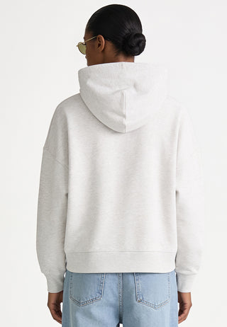 Hoodie Boxy à Zip Brodé "Brutal"