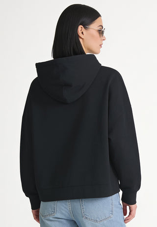 Hoodie Boxy à Zip Brodé "Brutal"