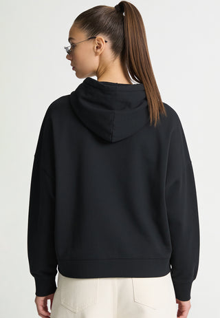 Hoodie Boxy à Zip Brodé "Sweetheart"