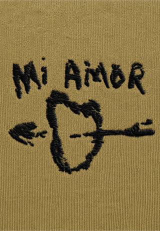 Sweatshirt Boxy Brodé "Mi Amor"