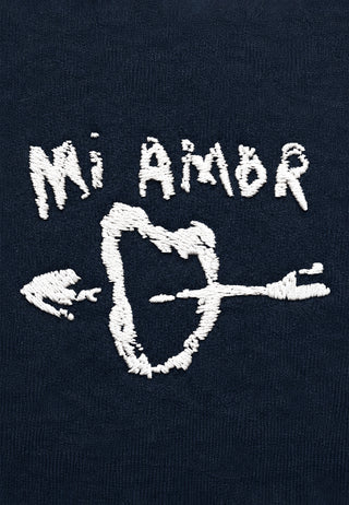 Hoodie Boxy Brodé "Mi Amor"