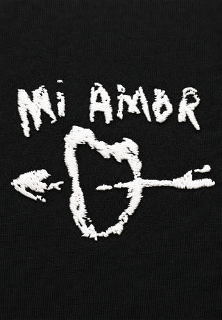 Sweatshirt Boxy Brodé "Mi Amor"