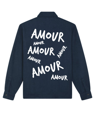 Chemise Oversize Brodée "Amour"