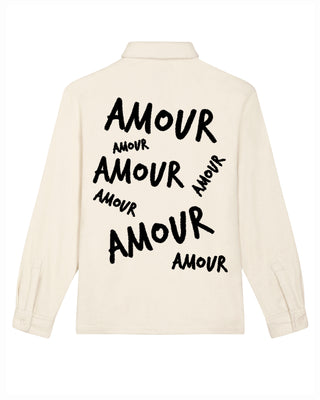 Chemise Oversize Brodée "Amour"