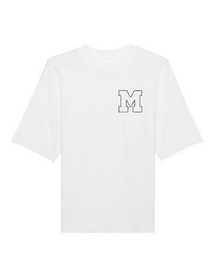 T-shirt Oversize Brodé "M"