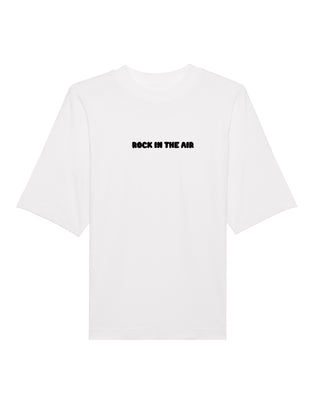 T-shirt Oversize Brodé "Rock In The Air"