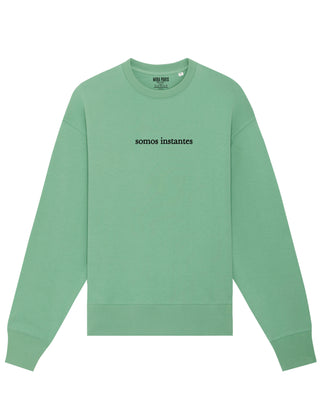 Sweatshirt Classic Brodé "Somos Instantes"