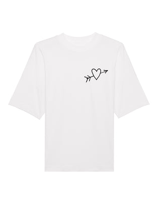 T-shirt Oversize Brodé "El Amor"