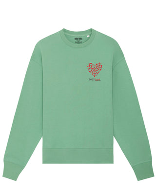 Sweatshirt Classic Brodé "Sweet Heart"