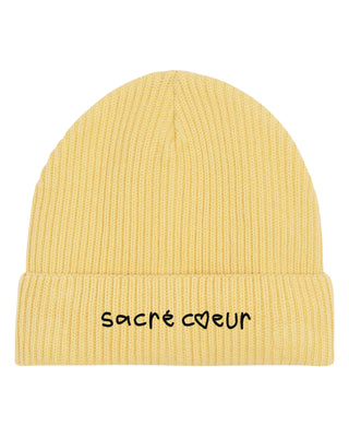 Beanie Fisherman Brodé "Sacré Coeur"