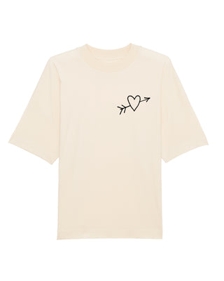 T-shirt Oversize Brodé "El Amor"