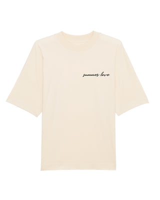 T-shirt Oversize Brodé "Summer Love"