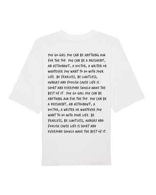 T-shirt Oversize "You Go Girl"