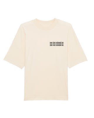 T-shirt Oversize Brodé "Same Story"