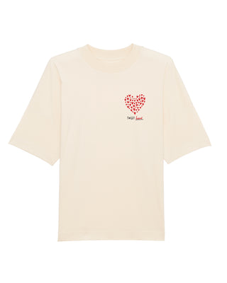 T-shirt Oversize Brodé “Sweet Heart"