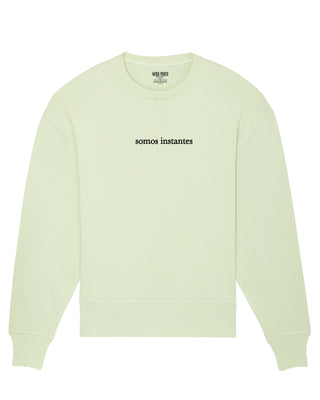 Sweatshirt Classic Brodé "Somos Instantes"