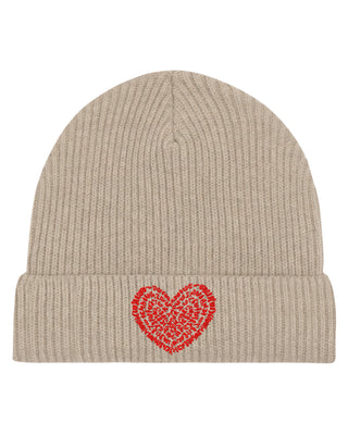 Beanie Fisherman Brodé "Corazon"