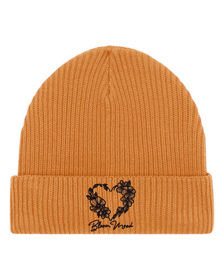 Beanie Fisherman Brodé "Bloom Mood"