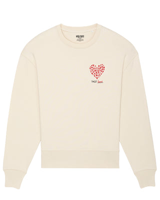 Sweatshirt Classic Brodé "Sweet Heart"