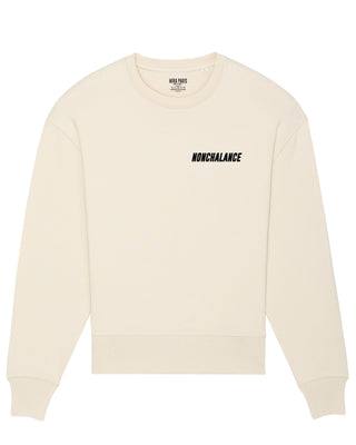 Sweatshirt Oversize Brodé "Nonchalance"