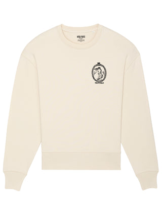 Sweatshirt Oversize Brodé "The World"